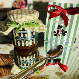 Confettura di fragole in infuso di lemongraass